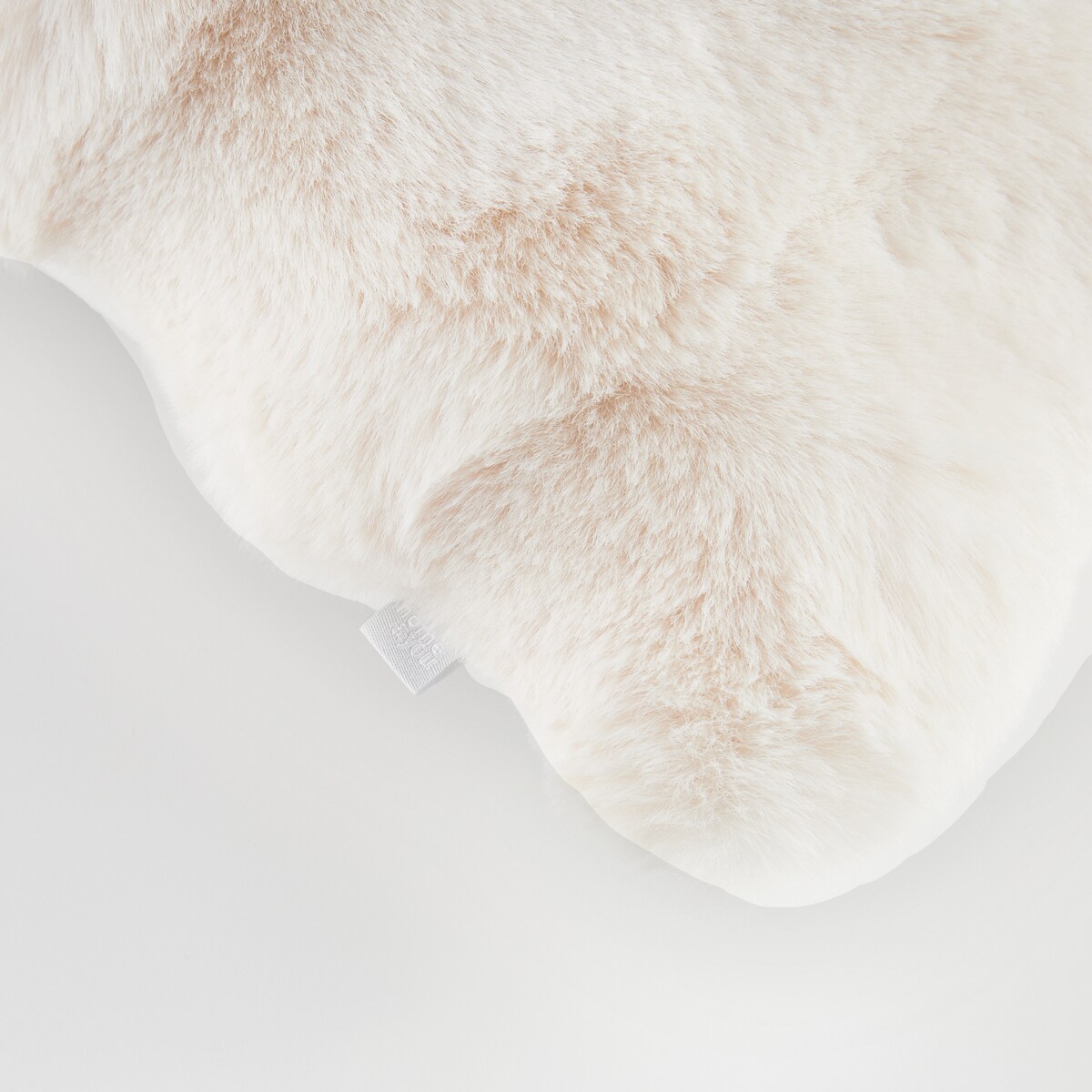 Poszewka Futrzana Bares 45x45 cm w kratę