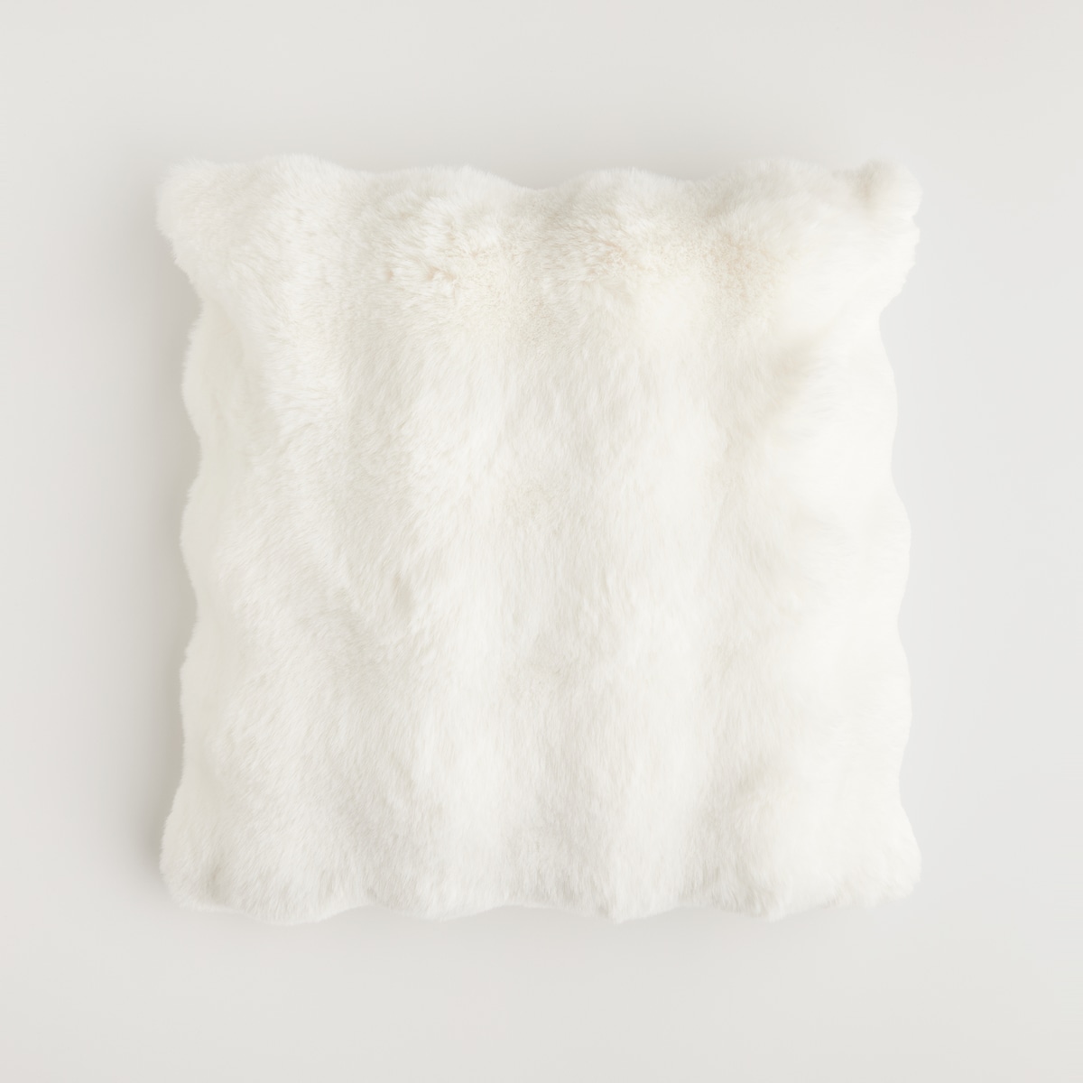 Poszewka Futrzana Bares 45x45 cm w kratę