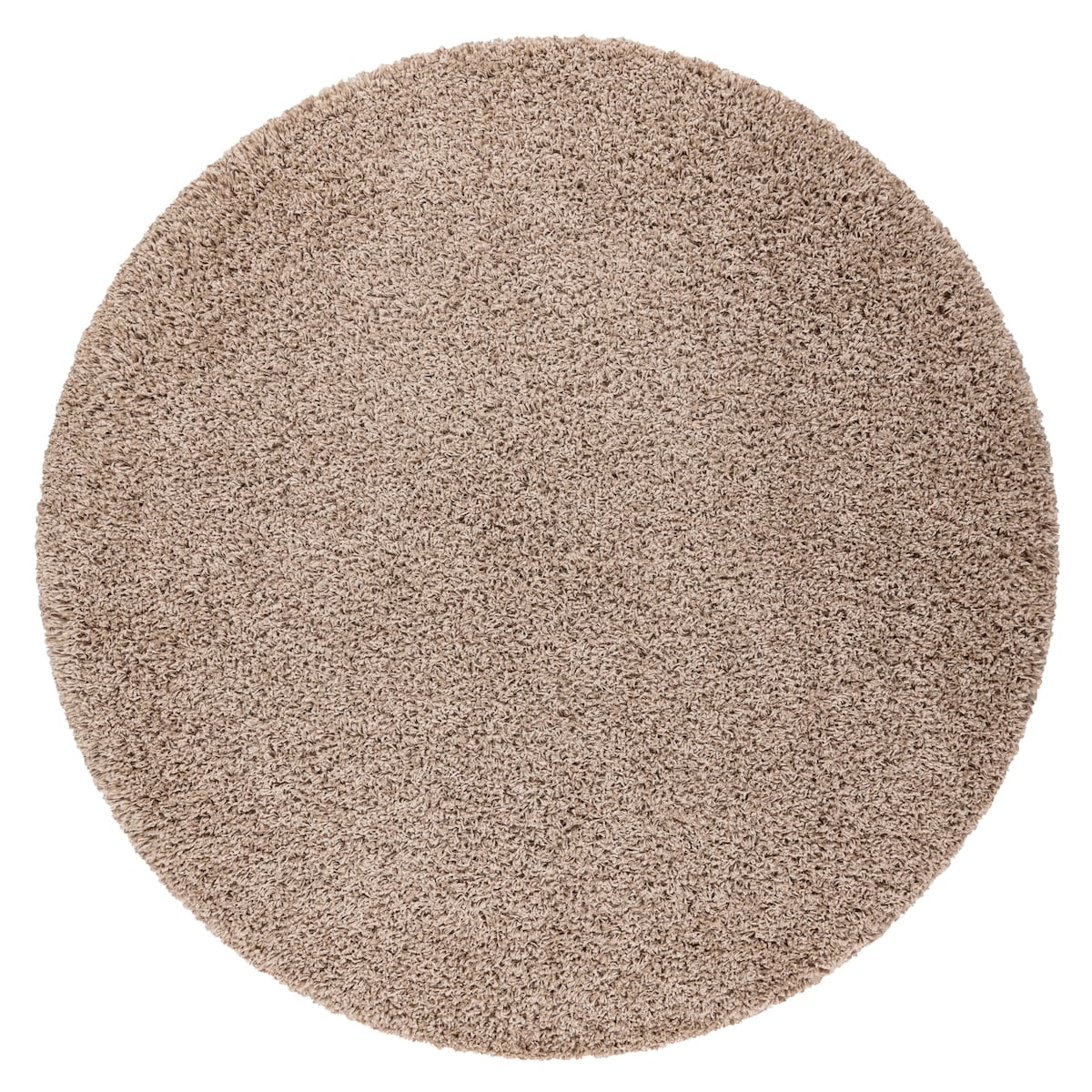 Dywan SOFFI koło shaggy 5cm beż koło 120 cm