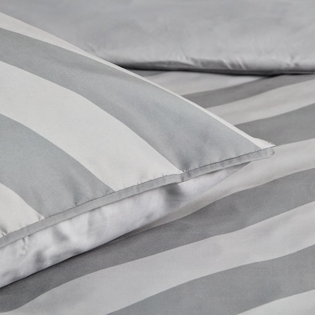 Pościel z mikrofibry z lamówką Pasiu 160x200 cm