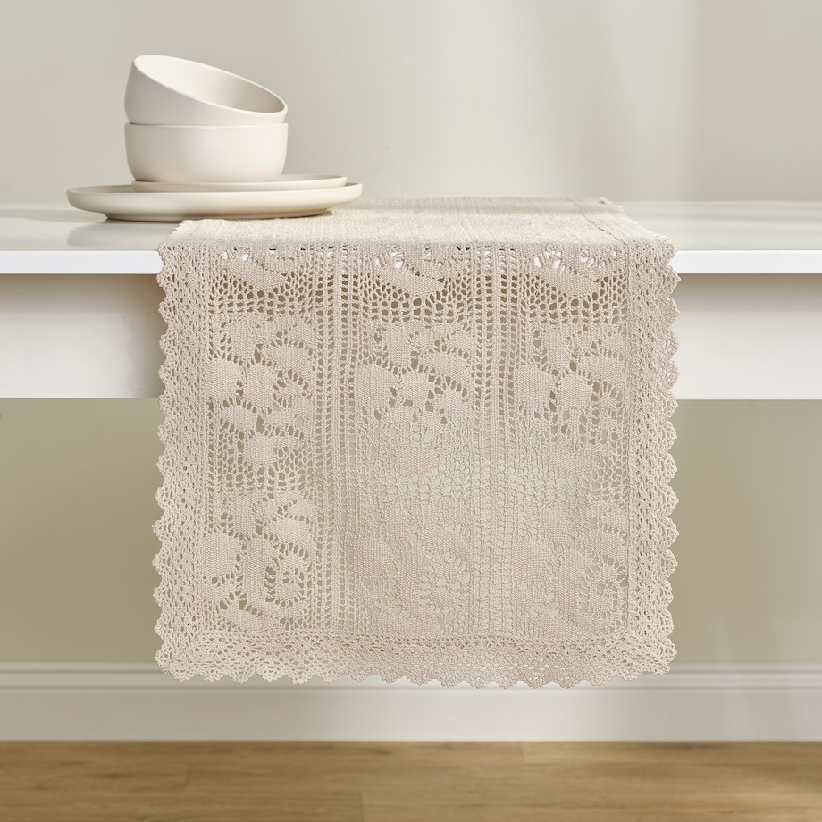 Bieżnik koronkowy Folk2 35x180 cm