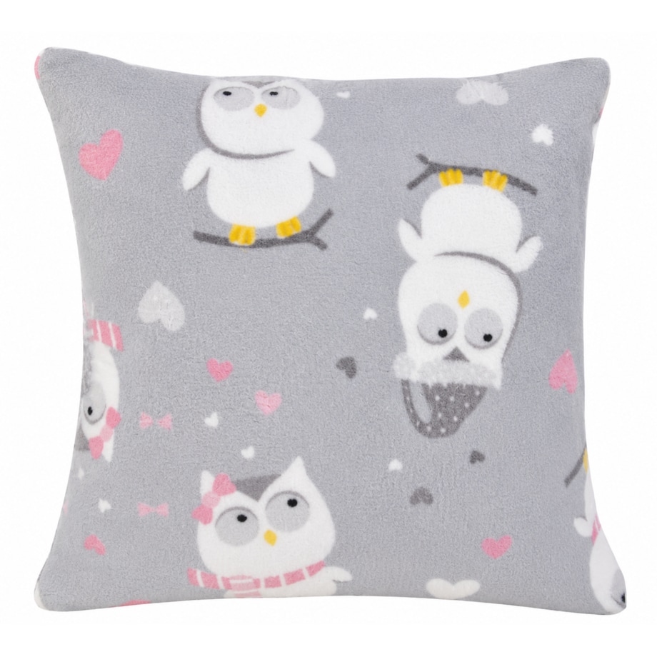 Poszewka Flanelowa Snowy pets 40x40 cm