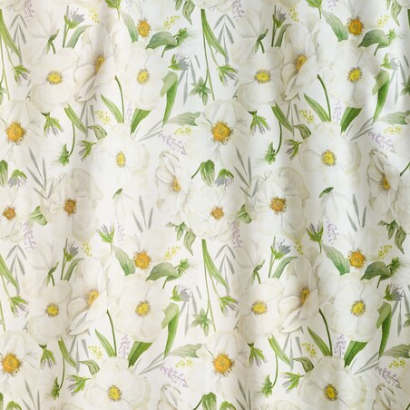 Zasłona z nadrukiem Emeris 140x250 cm z motywem kwiatowym