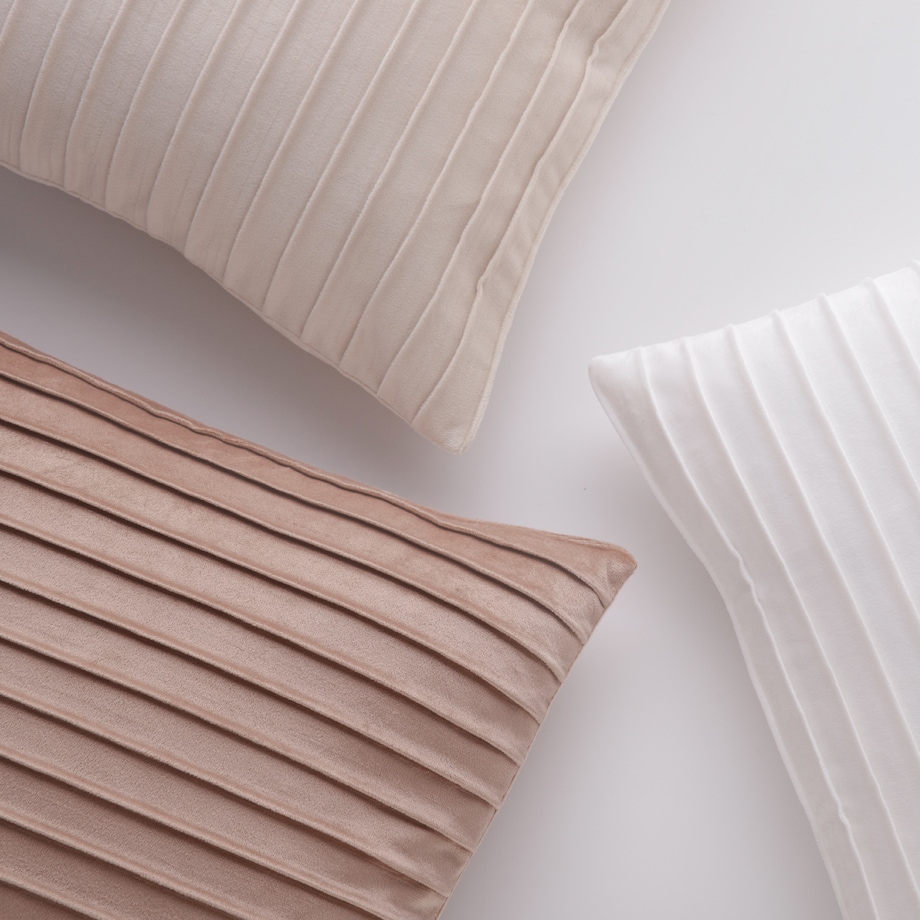 Poszewka Welwetowa Manku 45x45 cm w paski