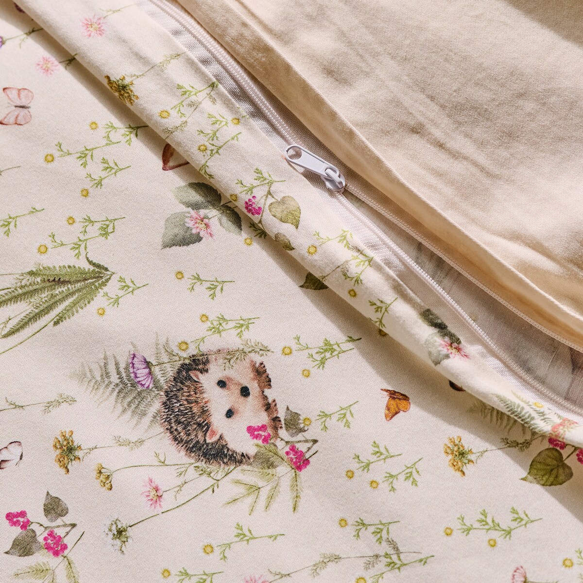 Pościel z bawełny satynowej Bambik 200x220 cm z motywem zwierzęcym