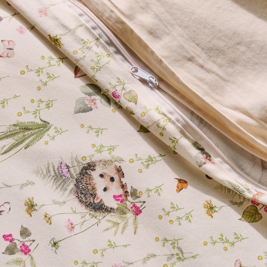 Pościel z bawełny satynowej Bambik 200x220 cm z motywem zwierzęcym