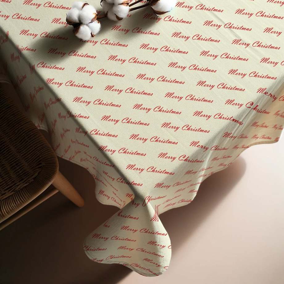 Obrus świąteczny - Merry Christmas 140x240 cm