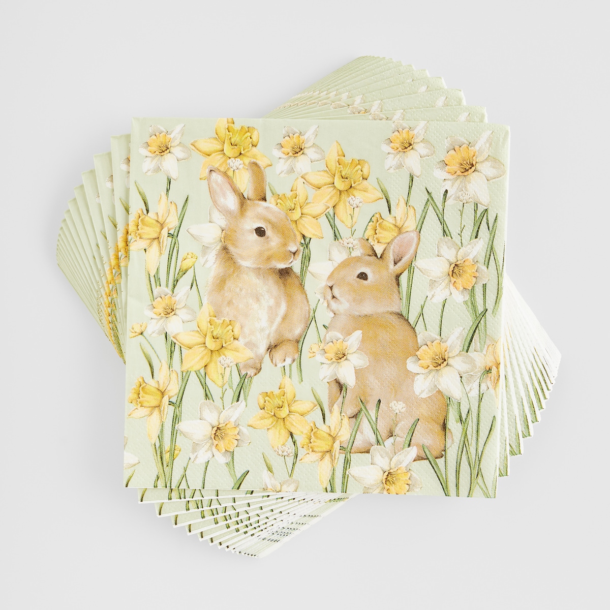 Komplet Serwetek Daffelisbunny z motywem królika