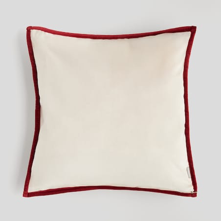 Poszewka Haftowana Caleras 45x45 cm z motywem kwiatowym