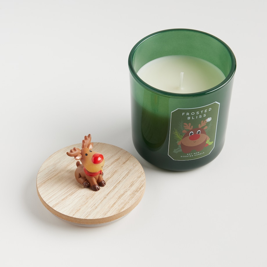 Świeca Zapachowa Festio tree z motywem renifera