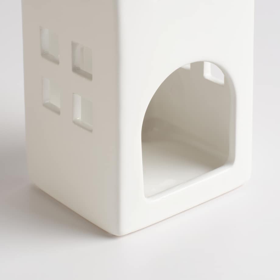 Świecznik Snowbound z motywem domku