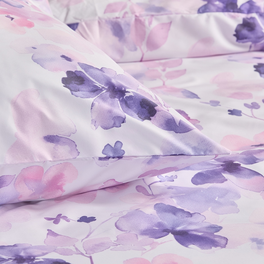 Pościel Z Mikrofibry Mistik 160x200 cm z motywem kwiatowym