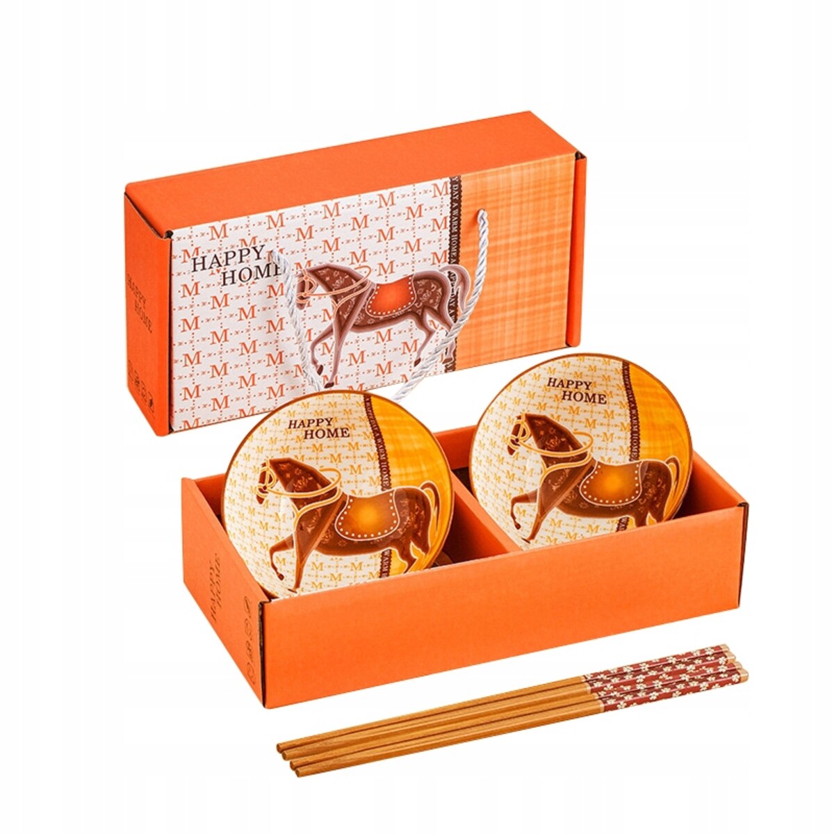 Miseczki do zupy miseczka porcelana chińska pałeczki zestaw sushi PREZENT