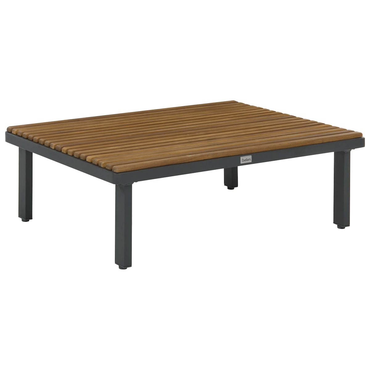 Stolik kawowy ogrodowy FIVIZZANO 90 cm 70 cm Drewno akacjowe