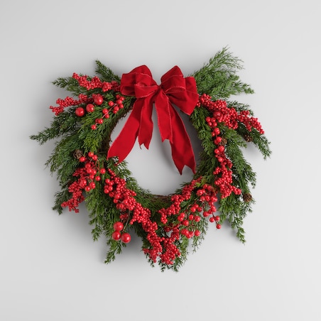 Wianek Inge z motywem roślinnym