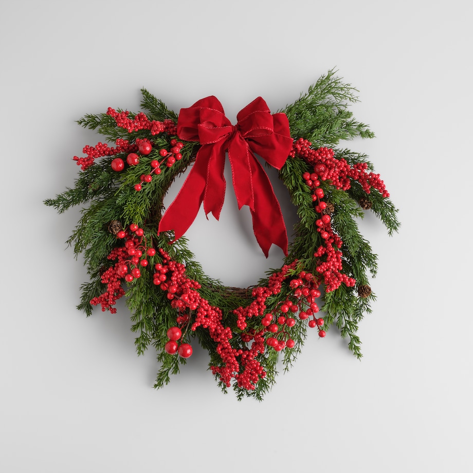 Wianek Inge z motywem roślinnym