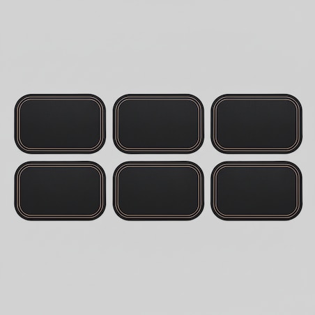 Komplet 6 podkładek dekoracyjnych Ritera