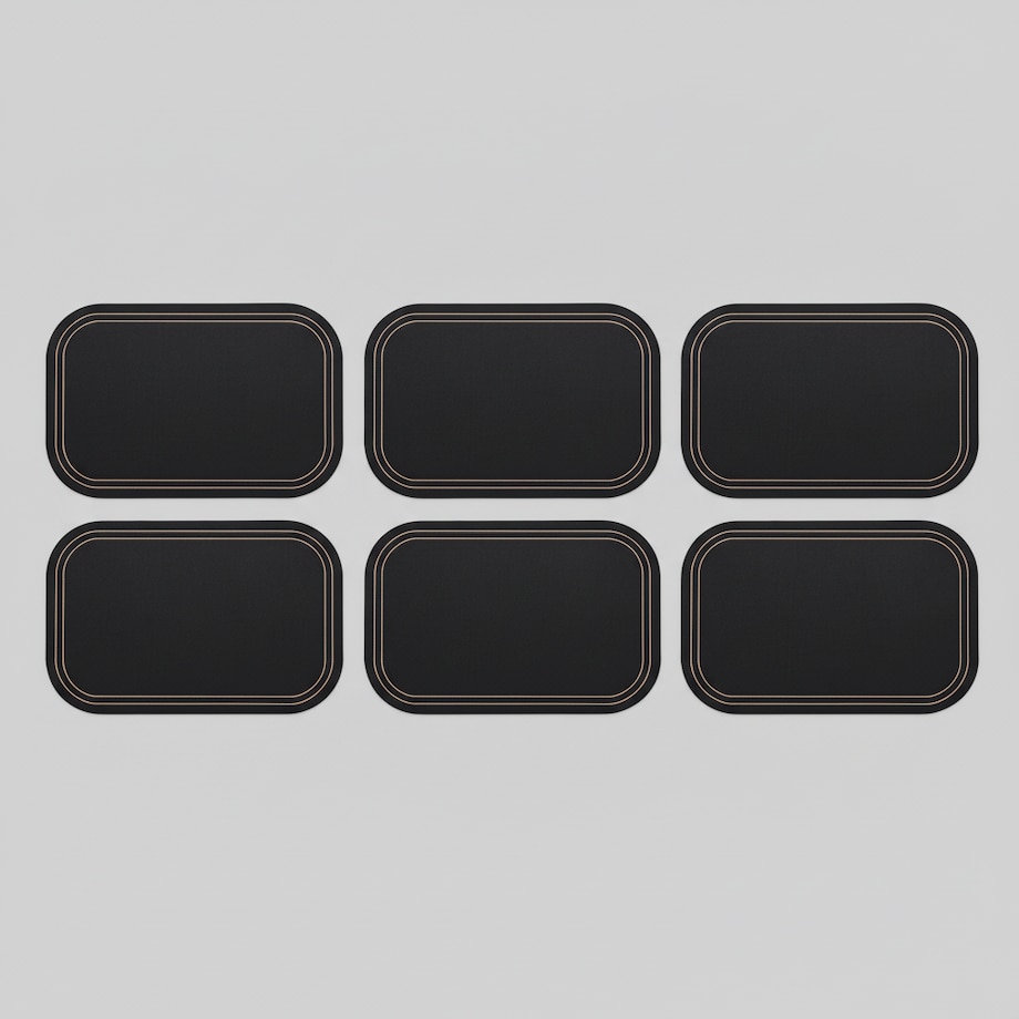 Komplet 6 podkładek dekoracyjnych Ritera