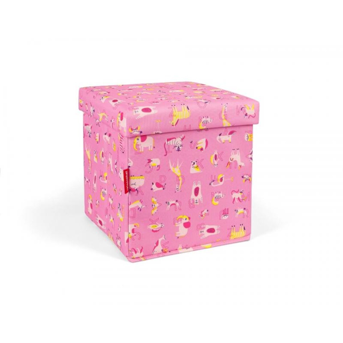 Pufa sitbox kids abc friends pink - poliester, 27 l