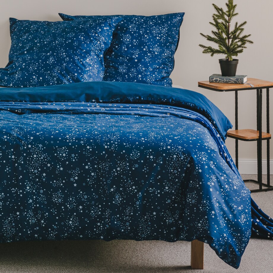 Sateen Bed Linen Sterren 200x220 cm