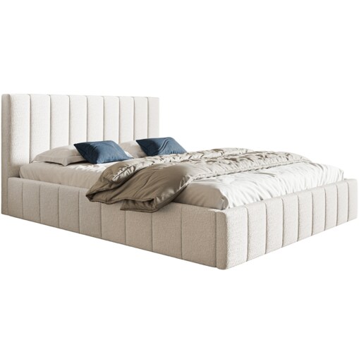 Łóżko tapicerowane OLDO 10 z pojemnikiem, tkanina Catch Me1