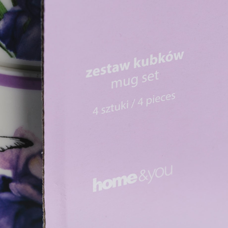 Komplet Kubków Floralle