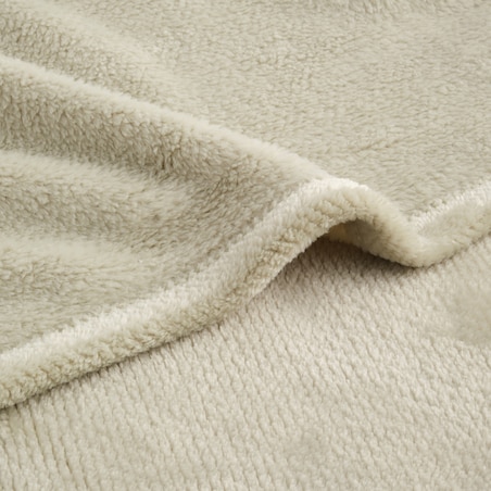 Jednokolorowy koc żakardowy Abila 150x200 cm