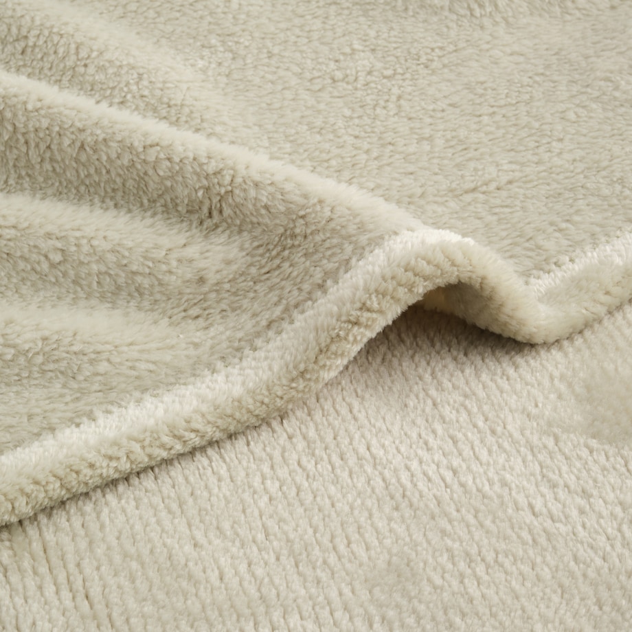 Jednokolorowy koc żakardowy Abila 150x200 cm