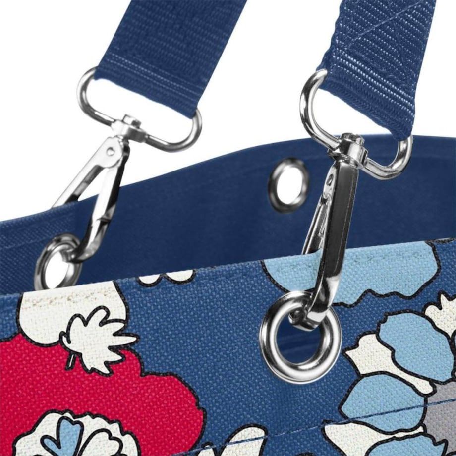 Torba shopper XL florist indigo, 35 l