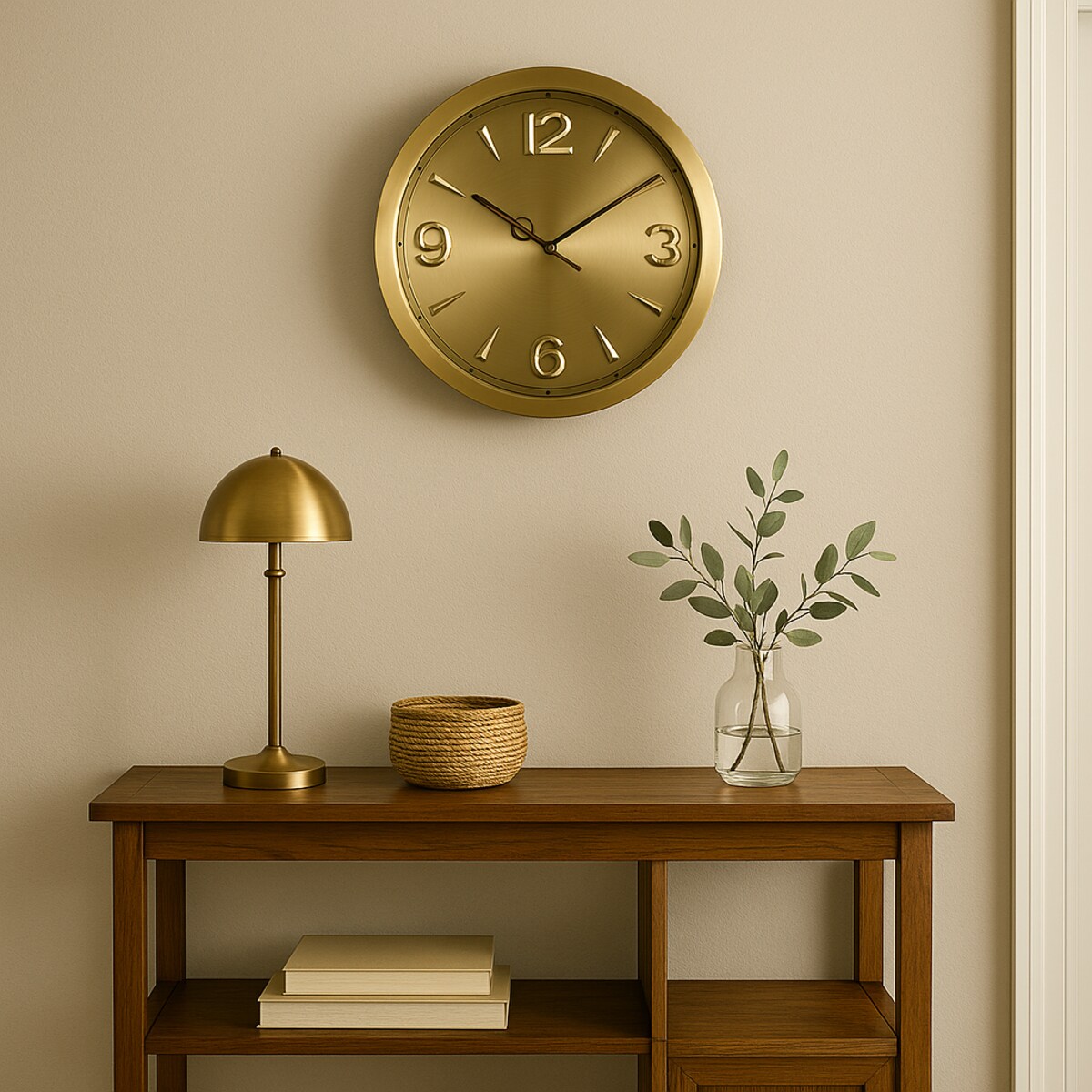 nowoczesny zegar ścienny paolo ø 40 cm