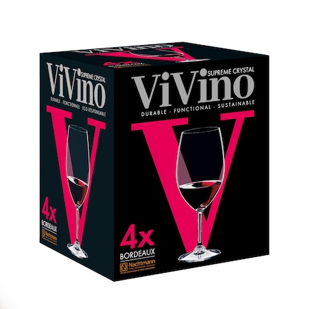 Komplet Kieliszków Do Wina Vivino bordeaux