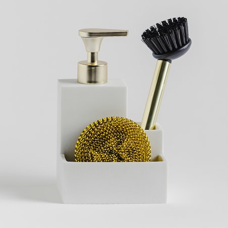 Dozownik Z Gąbką I Szczotką Turmol