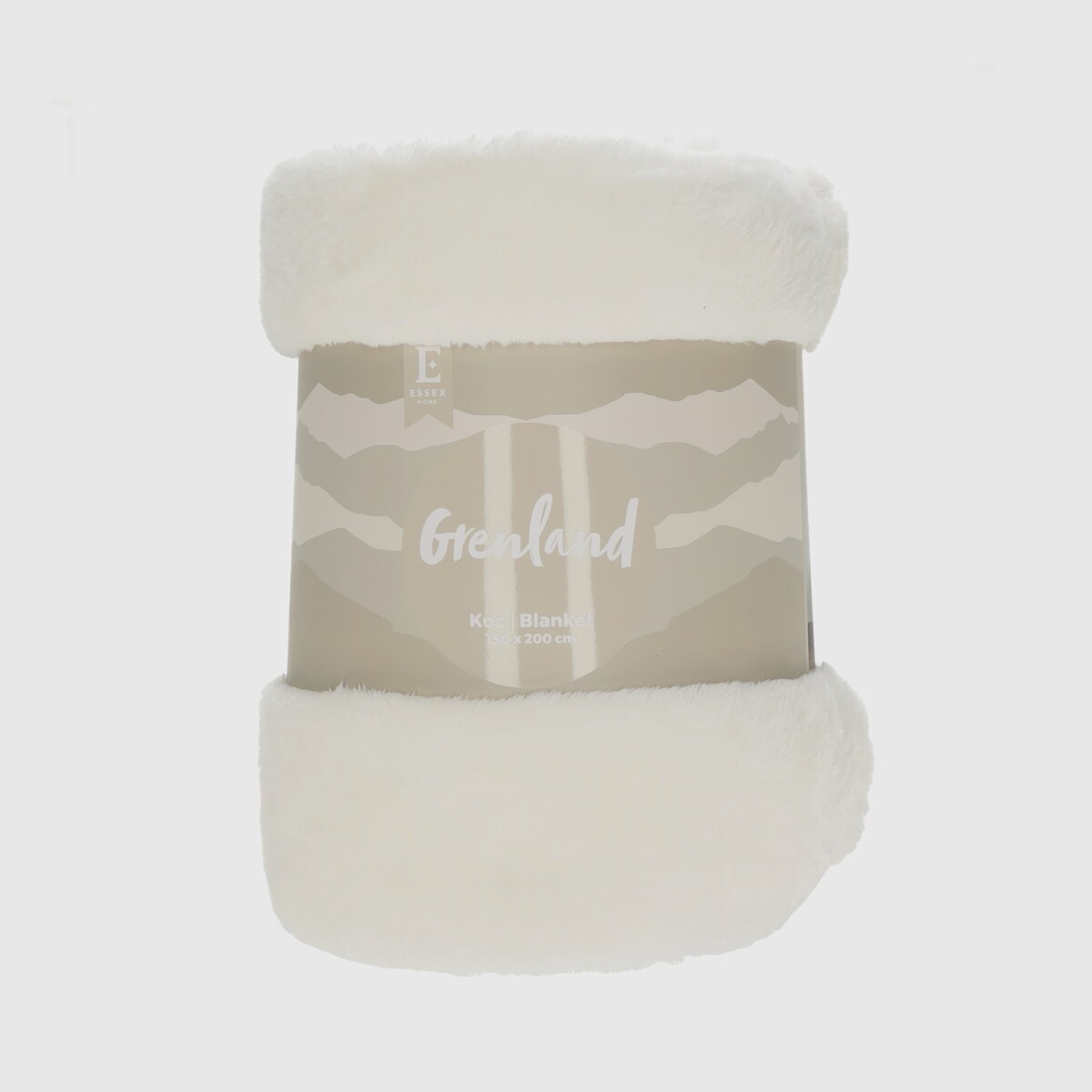 Jednokolorowy koc Grenland VII 150x200 cm