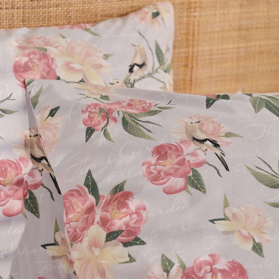 Pościel Bawełniana Parajito 200x220 cm z motywem kwiatowym