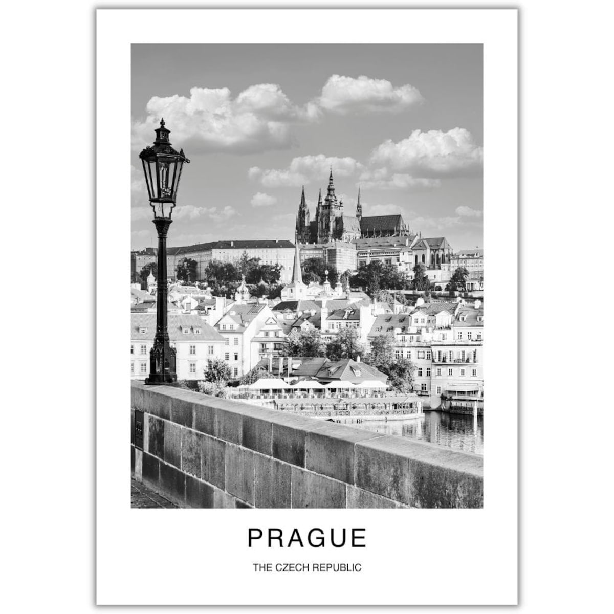 plakat praga czechy 70x100 cm