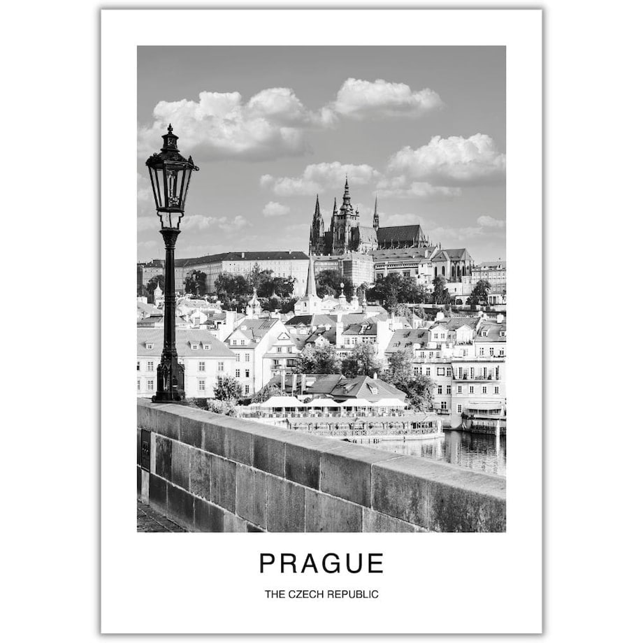plakat praga czechy 70x100 cm