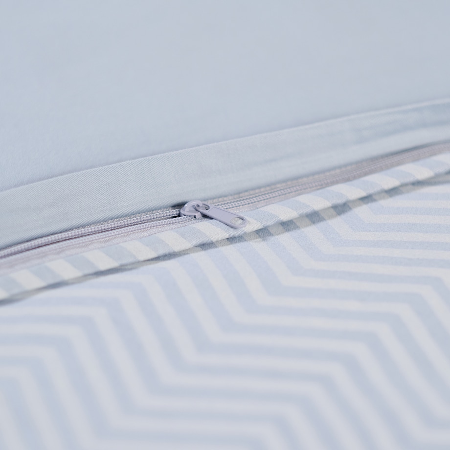 Pościel z bawełny satynowej Samjon 140x200 cm z motywem geometrycznym