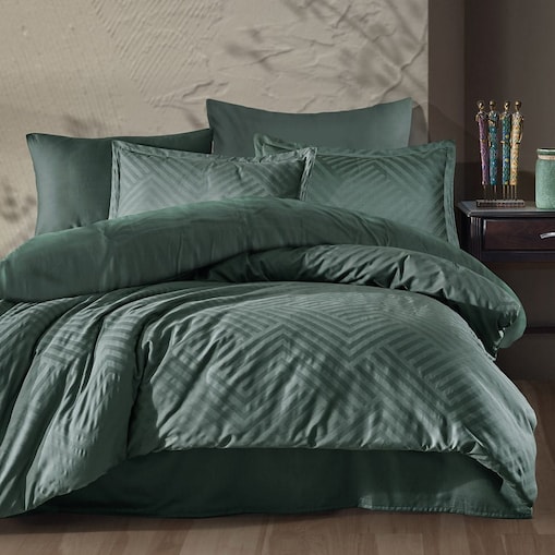 Pościel satyna bawełniana żakardowa 160x200 Jacquard Tula-1