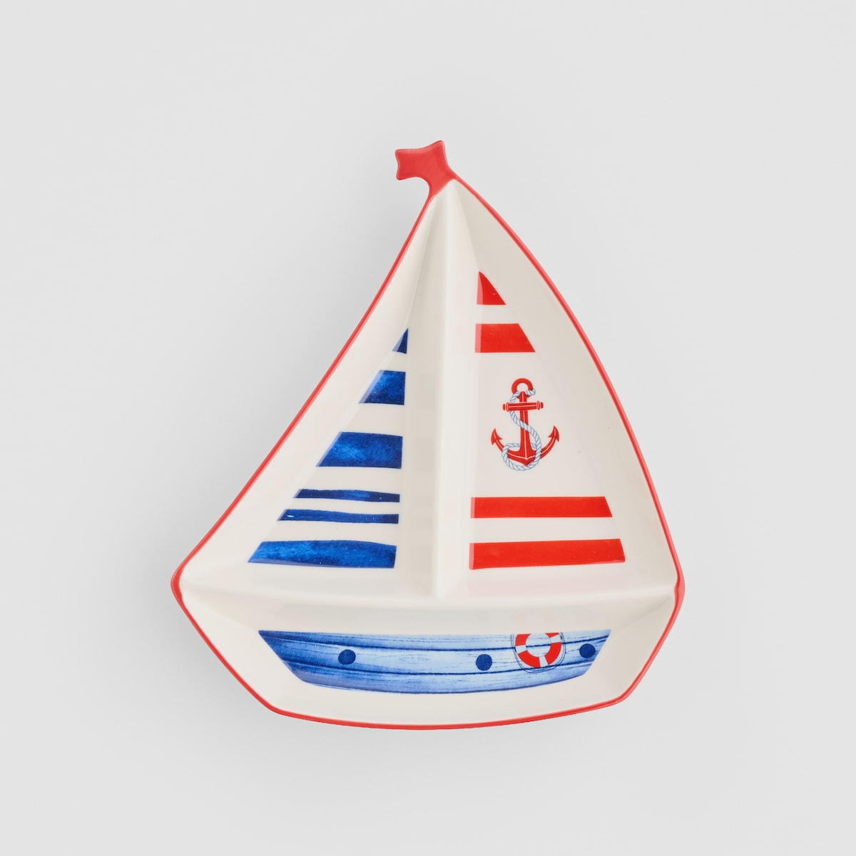 Patera Ancorare z motywem morskim