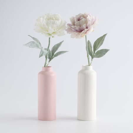 Wazon Dahli z motywem geometrycznym