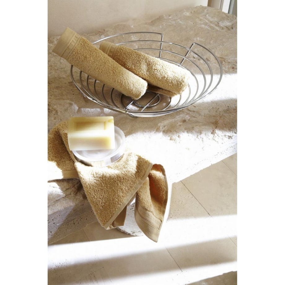 Koszyk WIRES - stal chromowana, 10x36 cm