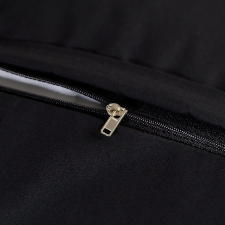 Jednokolorowa pościel z perkalu z lamówką Perlamo 160x200 cm