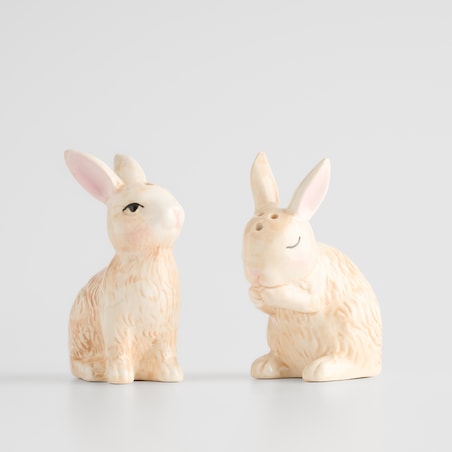 Solniczka I Pieprzniczka Pastelbunni z motywem króliczka