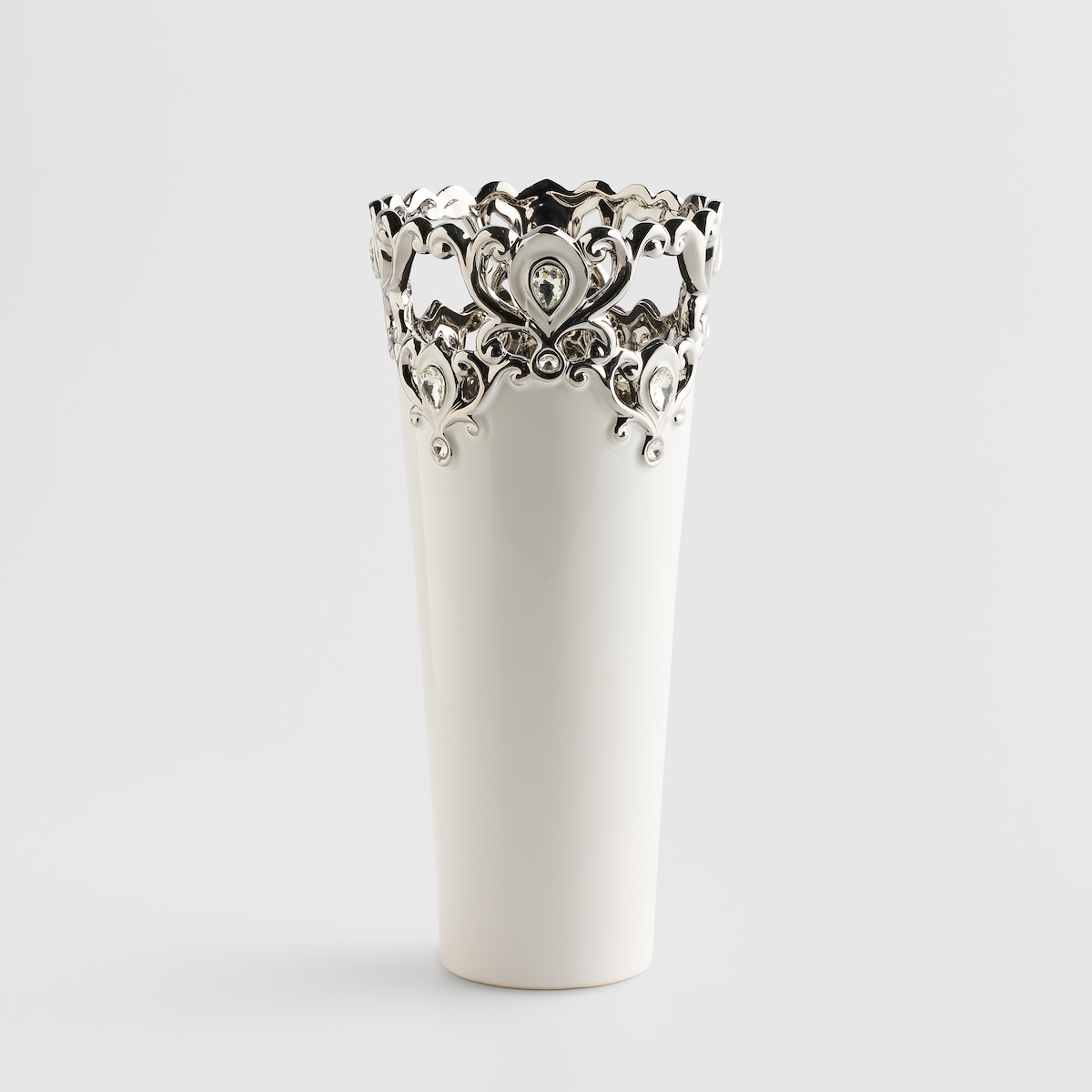 Wazon Palazzo z motywem geometrycznym