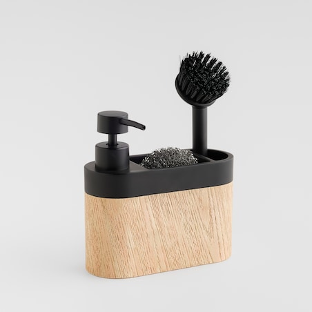 Dozownik Z Gąbką I Szczotką Woodessa