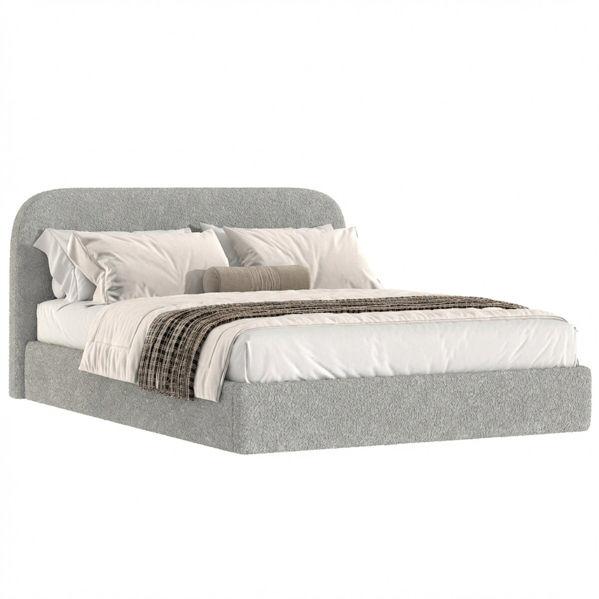 Łóżko Tapicerowane Bellagio 140X200 Stelaż Pojemnik Na Pościel Loop 17