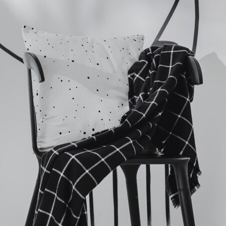 Koc Cieńki w Kratę Caliner 130x170 cm