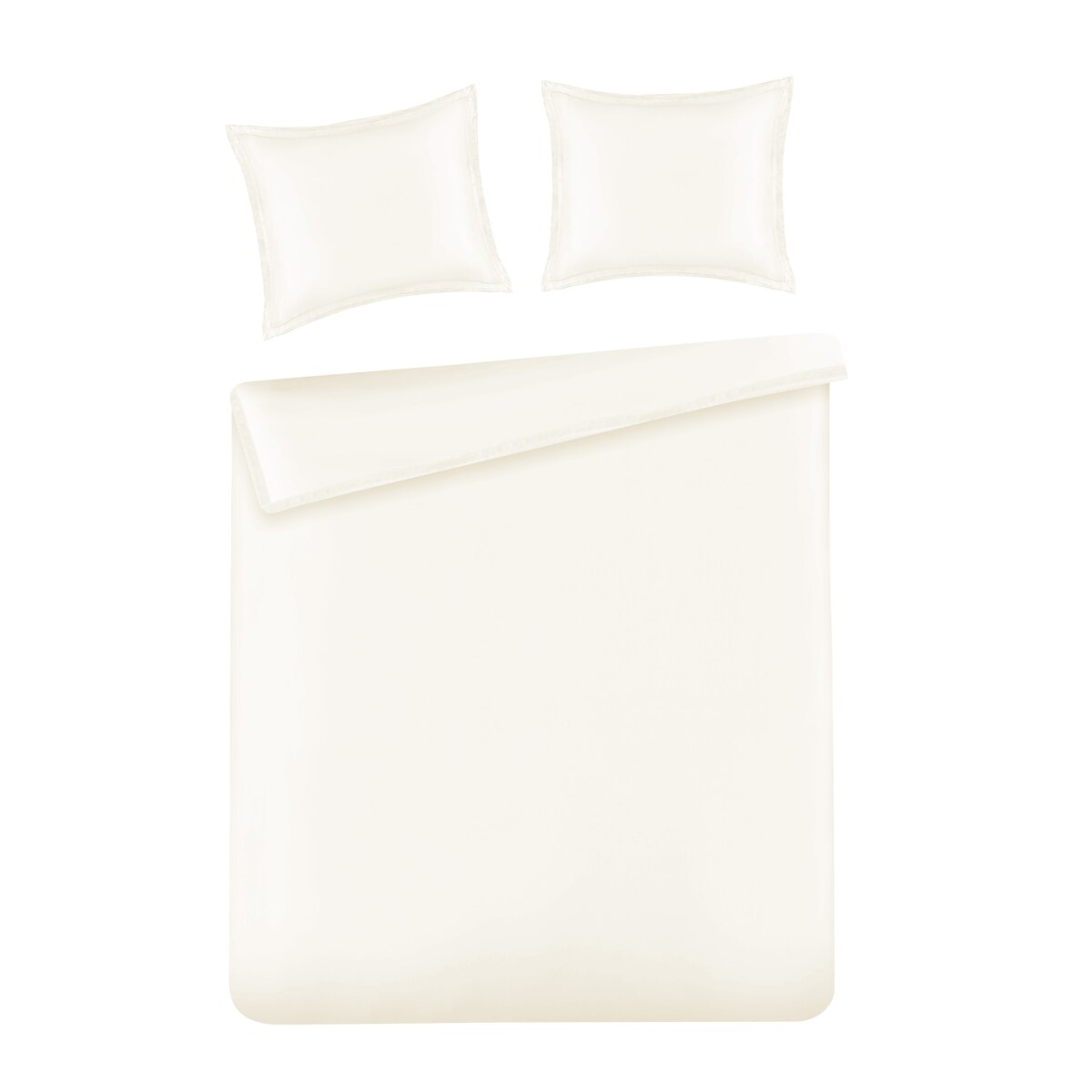 Pościel satynowa z mikrofibry Lobelia 160x200 cm