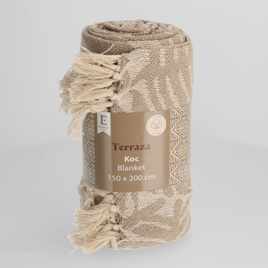 Wzorzysty koc Terraz 150x200 cm