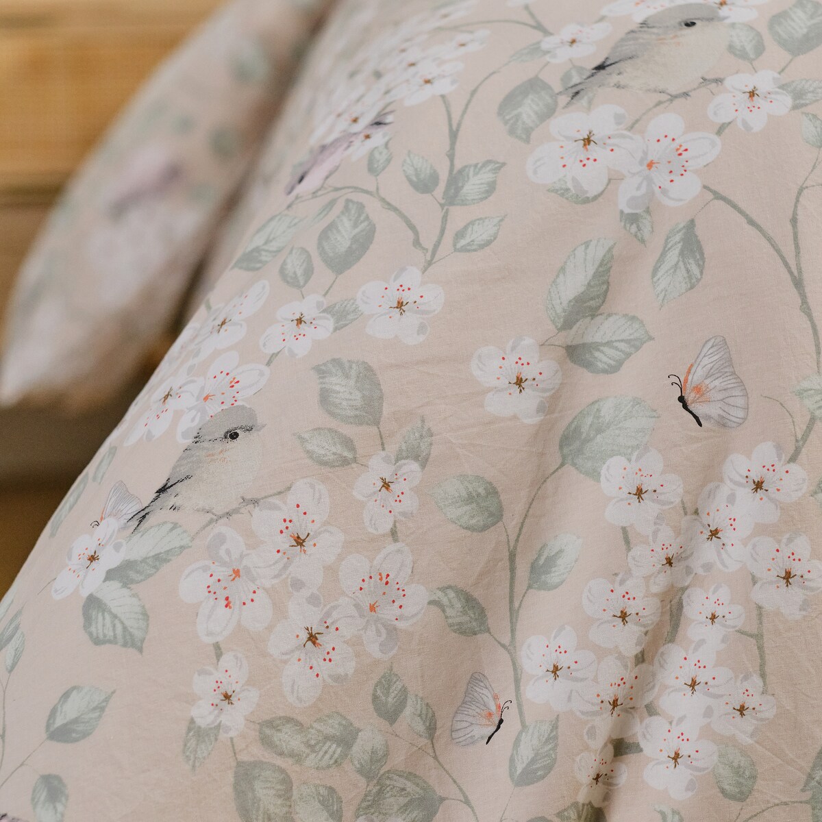 Pościel Bawełniana Gardos 160x200 cm z motywem kwiatowym